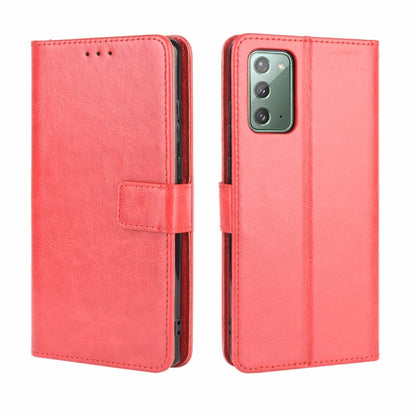 For Samsung Galaxy S20 FE 4G / 5G Retro Crazy Horse Texture Horizontal Flip Leather Case , with Holder & Card Slots & Photo Frame