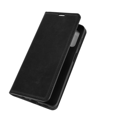 For Samsung Galaxy A32 5G Retro-skin Business Magnetic Suction Leather Case with Holder & Card Slots & Wallet