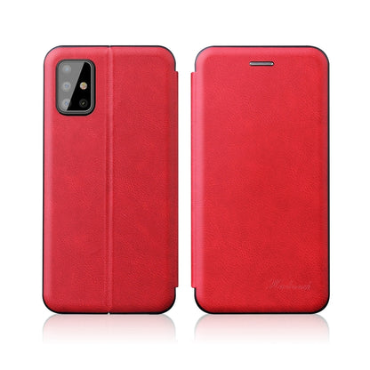 ntegrated Electricity Pressing Retro Texture Magnetic TPU+PU Leather Case with Card Slot & Holder