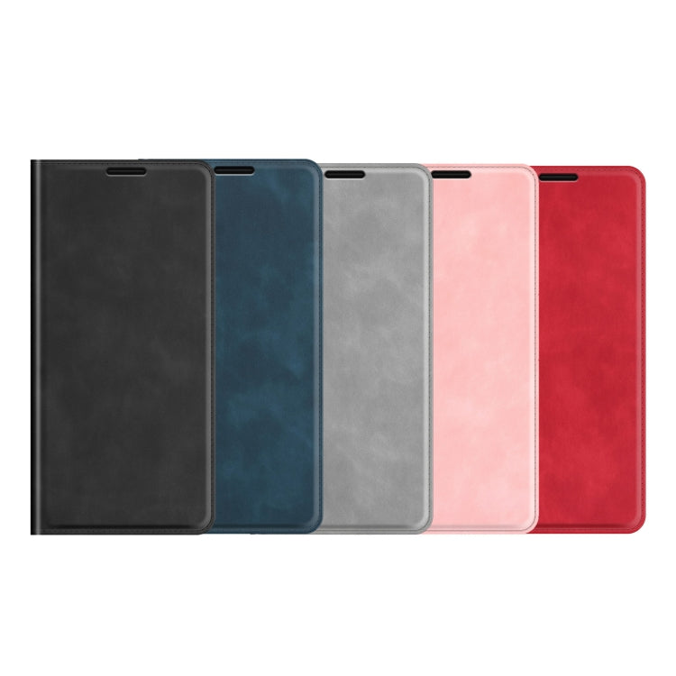 For Xiaomi Redmi Note 10 4G / Note 10S Retro-skin Business Magnetic Suction Leather Case with Holder & Card Slots & Wallet