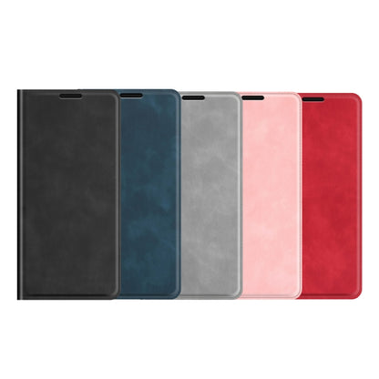 For Xiaomi Redmi Note 10 4G / Note 10S Retro-skin Business Magnetic Suction Leather Case with Holder & Card Slots & Wallet