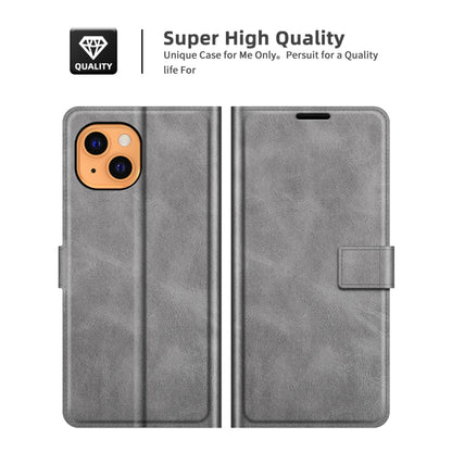 Retro Calf Pattern Buckle Horizontal Flip Leather Case with Holder & Card Slots & Wallet