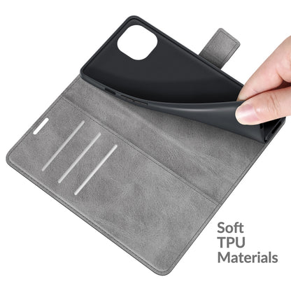 Retro Calf Pattern Buckle Horizontal Flip Leather Case with Holder & Card Slots & Wallet