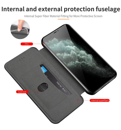Integrated Voltage Retro Texture Magnetic TPU+PU Leather Case with Card Slot & Holder