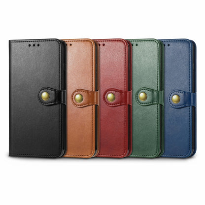 Solid Color Leather Buckle Phone Case with Lanyard & Photo Frame & Card Slot & Wallet & Stand Function, Compatible with Honor V40 5G