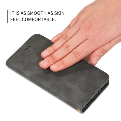Retro Skin Feel Business Magnetic Horizontal Flip Leather Case for Huawei Mate20 Lite