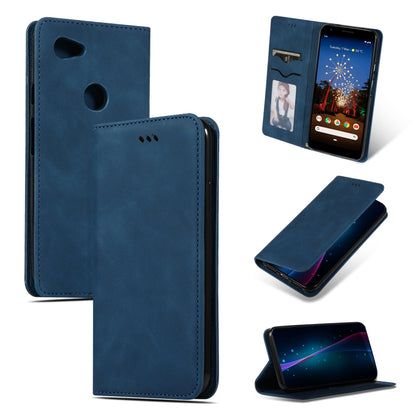Retro Skin Feel Business Magnetic Horizontal Flip Leather Case for Google Pixel 3A XL