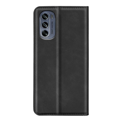 For Motorola G62 5G Retro-skin  Magnetic Suction Leather Phone Case