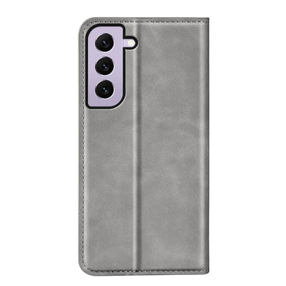 For Samsung Galaxy S23 5G Retro-skin Magnetic Suction Leather Phone Case