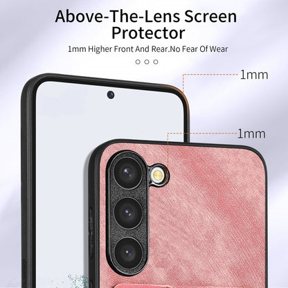 Retro Skin-feel Ring Card Wallet Phone Case, For Samsung Galaxy S20 FE