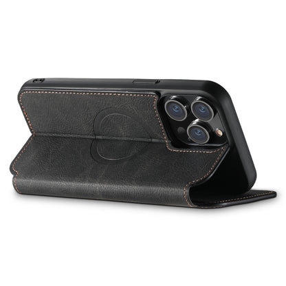 Suteni J06 Multifunctional Leather Magnetic Magsafe Phone Case, Compatible with iPhone 12/12 Pro