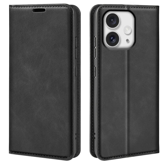 Retro-skin Magnetic Suction Leather Phone Case