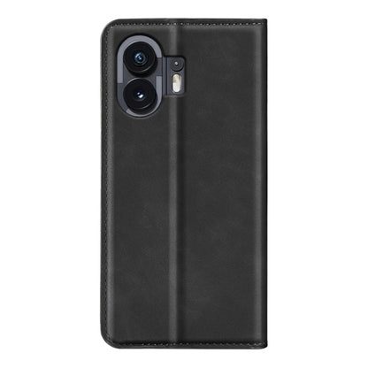 Retro-skin  Magnetic Suction Leather Phone Case