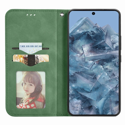 Retro Skin Feel Magnetic Flip Leather Phone Case