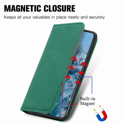 Retro Skin Feel Magnetic Flip Leather Phone Case