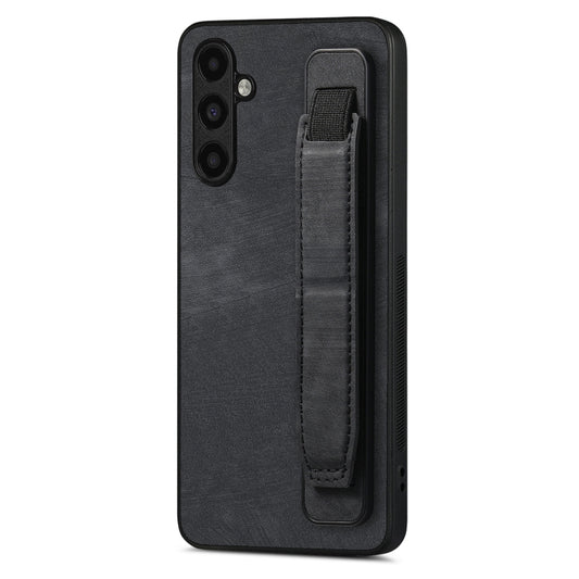 Retro Wristband Holder Leather Back Phone Case, Compatible with Samsung Galaxy A54 5G