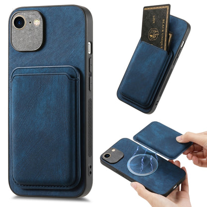Retro Leather Card Bag Magnetic Phone Case, Compatible with iPhone 6 Plus / 6s Plus