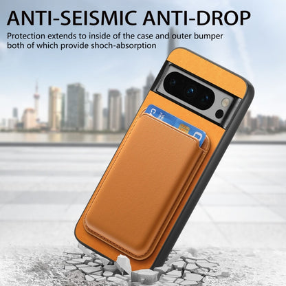 Retro Magsafe Card Bag PU Back Cover Phone Case