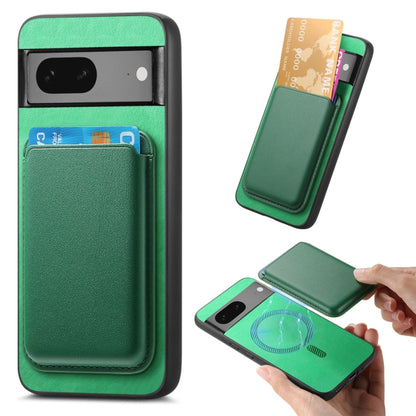Retro Magsafe Card Bag PU Back Cover Phone Case