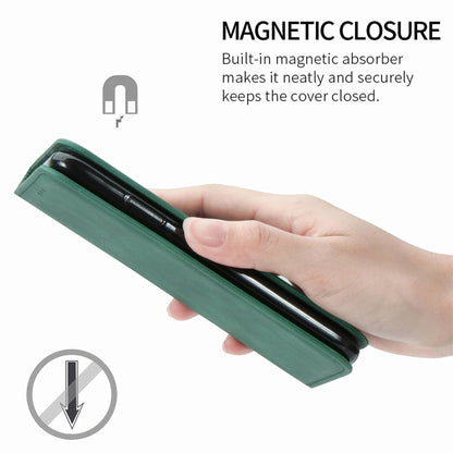 Retro Skin Feel Magnetic Leather Phone Case