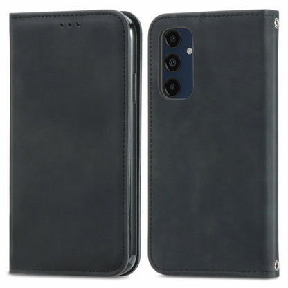 Retro Skin Feel Magnetic Leather Phone Case