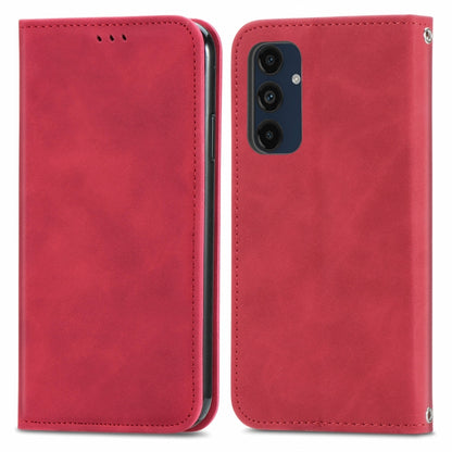 Retro Skin Feel Magnetic Leather Phone Case