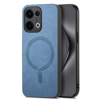 Retro Magsafe Magnetic PU Back Cover Phone Case