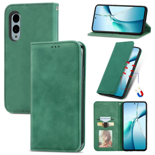 Retro Skin Feel Magnetic Flip Leather Phone Case, Compatible with Fujitsu Arrows We2 / F-52E
