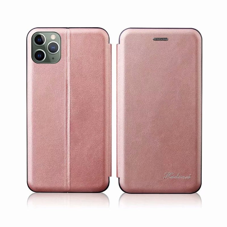For iPhone 11 Pro Max TPU+PU Integrated Voltage Magnetic Card Holder Retro Leather Case