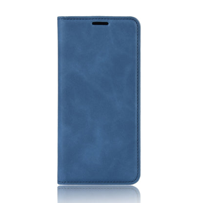 For Galaxy S11 Plus Retro-skin Business Magnetic Suction Leather Case with Holder & Card Slots & Wallet