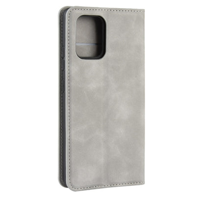For Galaxy A91 / M80s / S10 Lite Retro-skin Business Magnetic Suction Leather Case with Holder & Card Slots & Wallet