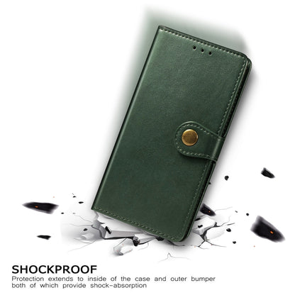 For OPPO Find X2 Retro Solid Color Leather Buckle Phone Case with Lanyard & Photo Frame & Card Slot & Wallet & Stand Function