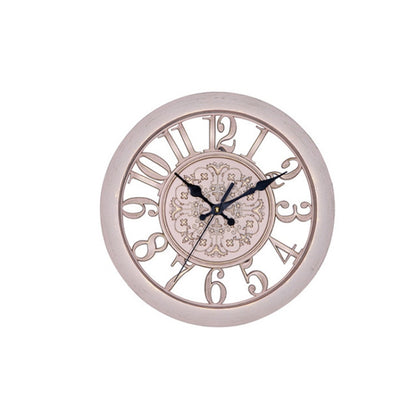 Home Round Retro Living Room Quartz Wall Clock