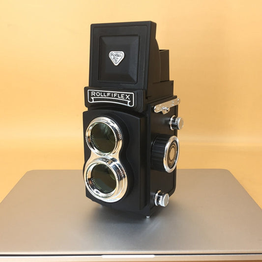 Double Reflex Camera Model Retro Camera Props Decorations Handheld Camera Model
