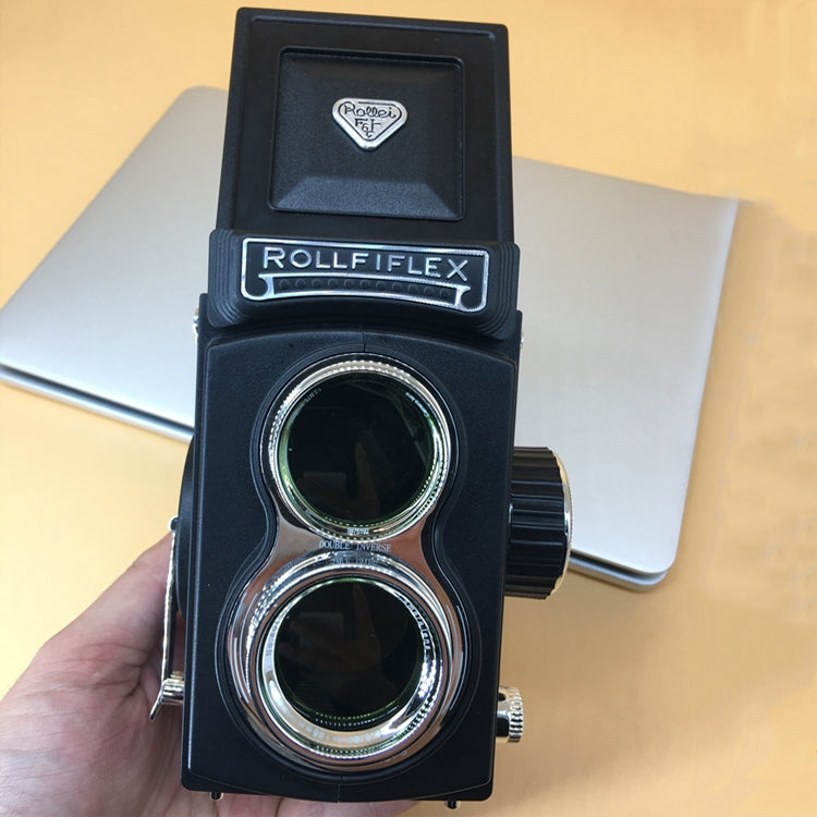Double Reflex Camera Model Retro Camera Props Decorations Handheld Camera Model