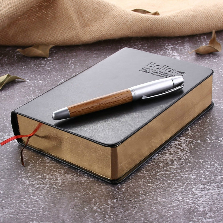 Ultra-Thick Retro Simple Lmitation Leather Thick Horizontal Blank Notebook, Specifications:Large Gold Rim Horizontal Line, Large Gold Rim Horizontal Line