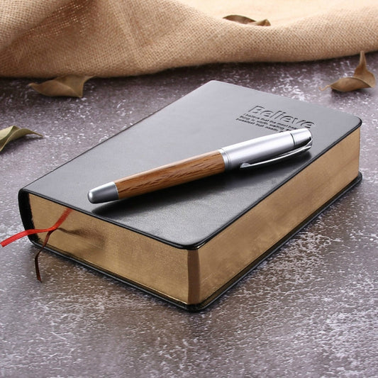 Ultra-Thick Retro Simple Lmitation Leather Thick Horizontal Blank Notebook, Specifications:Large Gold Rim Horizontal Line, Large Gold Rim Horizontal Line