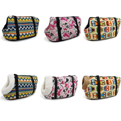Retro Pet Carrying Bag Comfortable & Breathable Backpack For Cats And Dogs, S 45x21x22cm