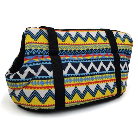 Retro Pet Carrying Bag Comfortable & Breathable Backpack For Cats And Dogs, L 55x26x27cm
