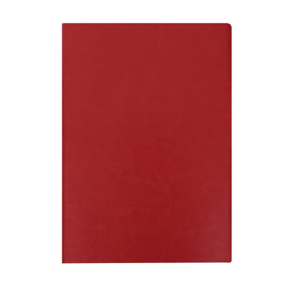 Imitation Leather Business Notebook Retro Notebook, Red A5