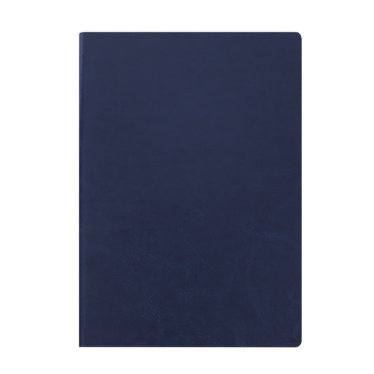 Imitation Leather Business Notebook Retro Notebook, Blue A5
