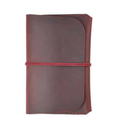 Crazy Horse Skin  Passport Bag Document Holder Retro Boarding Pass Wallet Card Holder