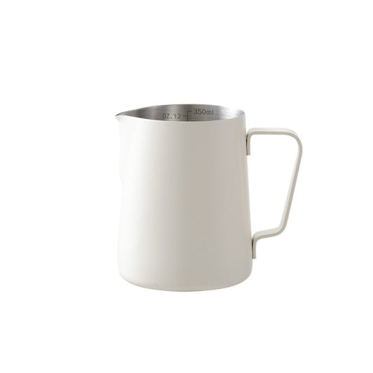 304 Stainless Steel Coffee Pot with Scale, Spec:, 350ml (Beige Beak)