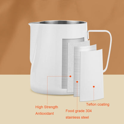 304 Stainless Steel Coffee Pot with Scale, Spec:, 350ml (Retro Crane Mouth)