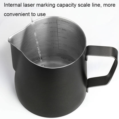 304 Stainless Steel Coffee Pot with Scale, Spec:, 350ml (Retro Crane Mouth)