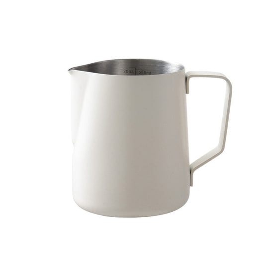 304 Stainless Steel Coffee Pot with Scale, Spec:, 600ml (Beige Beak)