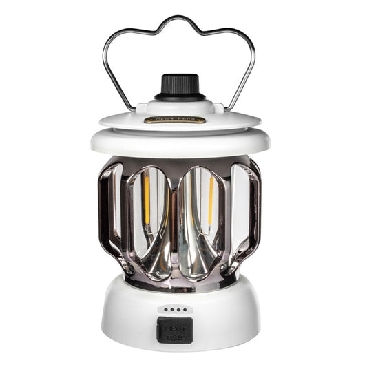 LH-B46 LED Retro Tent Light Convenient USB Charging Camping Light, LH-B46 White