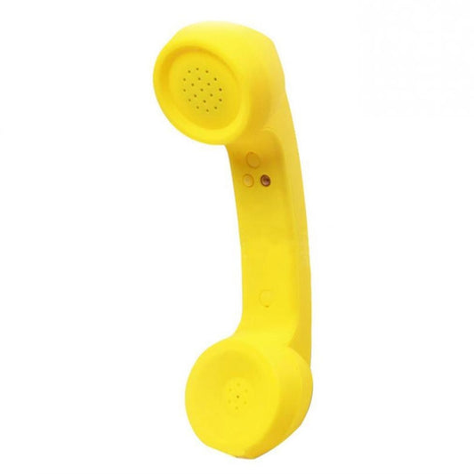 Bluetooth Wireless Connection Retro Microphone External Mobile Phone Handset, Bluetooth Yellow