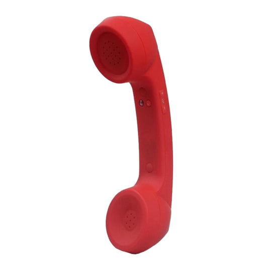 Bluetooth Wireless Connection Retro Microphone External Mobile Phone Handset, Bluetooth Red