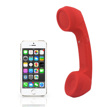 Bluetooth Wireless Connection Retro Microphone External Mobile Phone Handset, Bluetooth Red